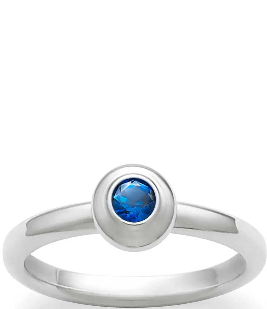 James avery clearance blue stone ring
