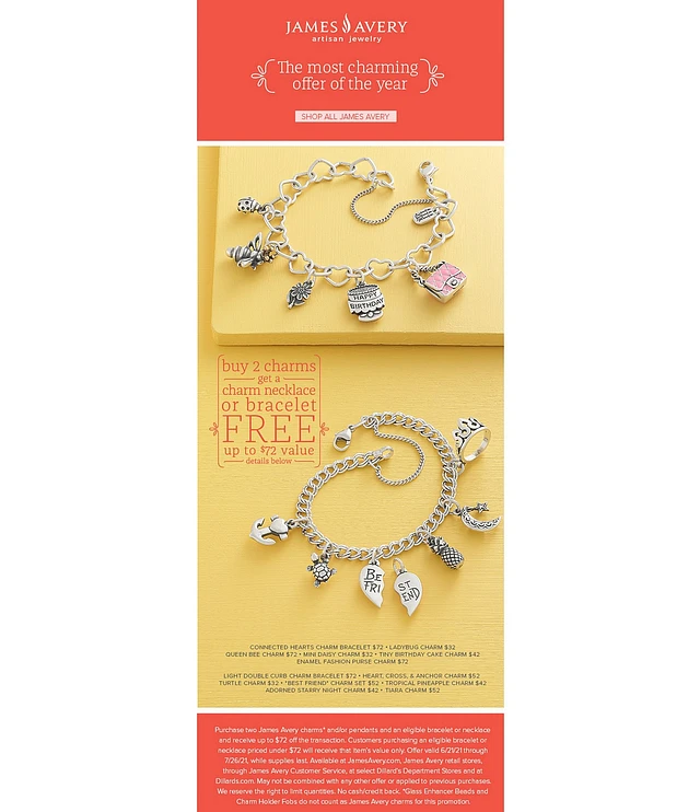 James avery purse charm online