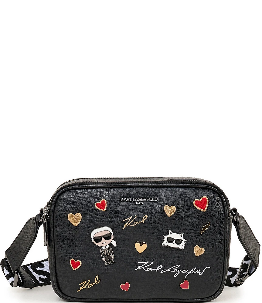 Karl Lagerfeld hot Paris satchel