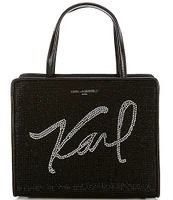 Karl Lagerfeld Backpack Paris Maybelle Satchel Bag sale in White