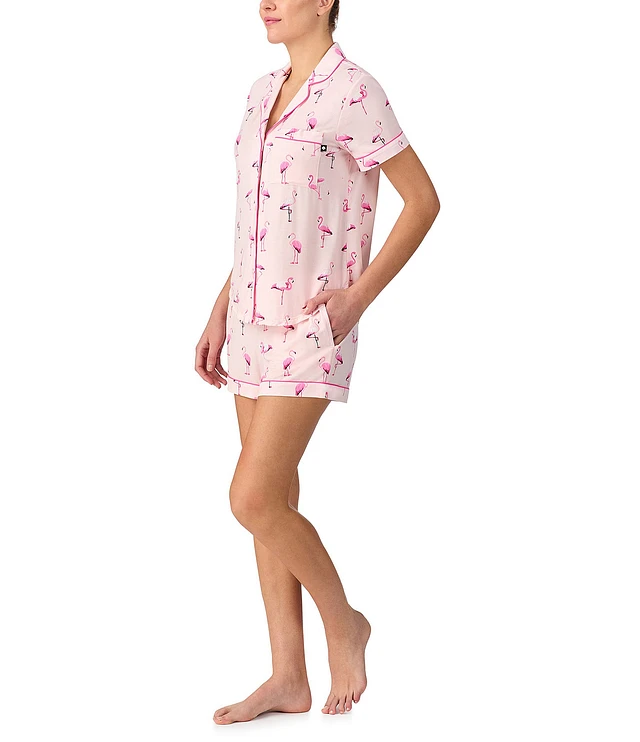 Kate spade new york Raining Cats & Dog Print Short Sleeve