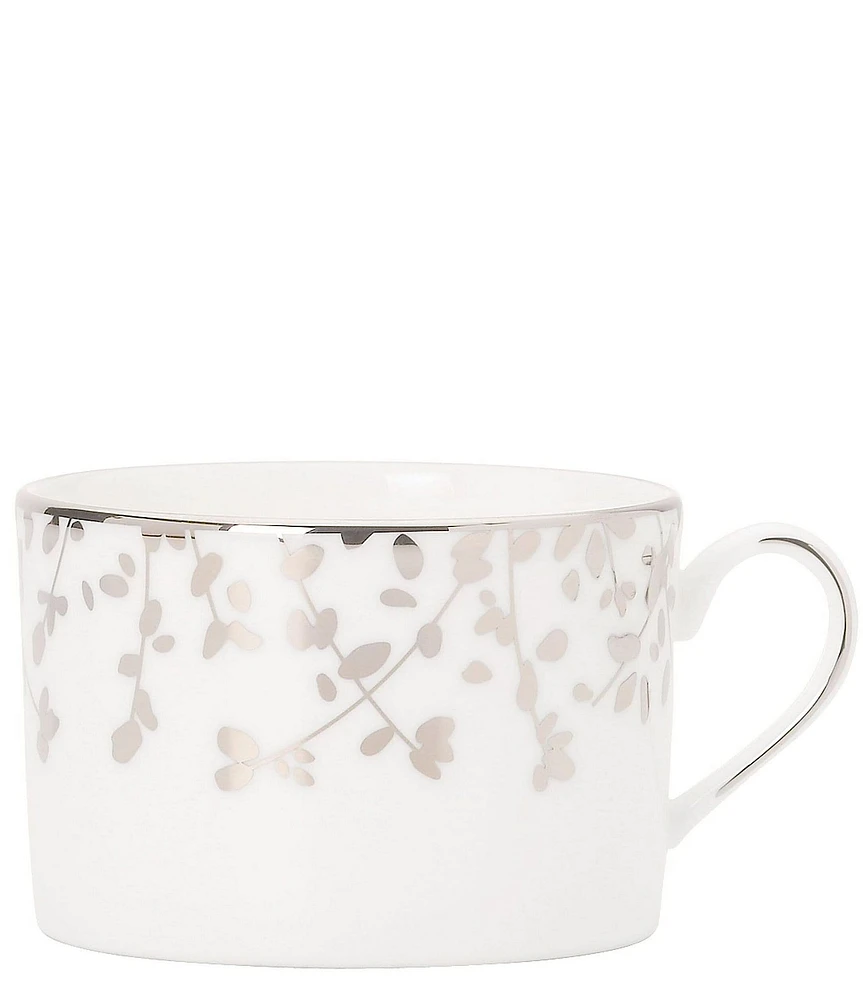 Kate spade new york Gardner Street Platinum Branches Bone China Cup