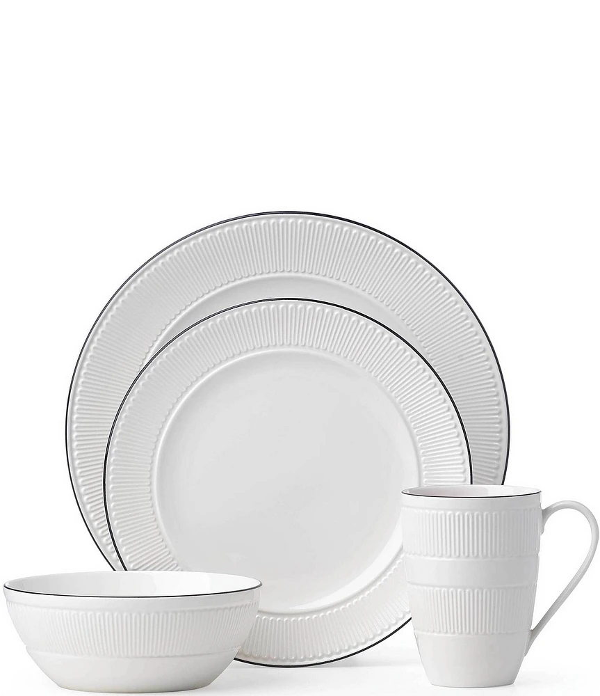 Kate spade new york wickford 4 piece place setting deals