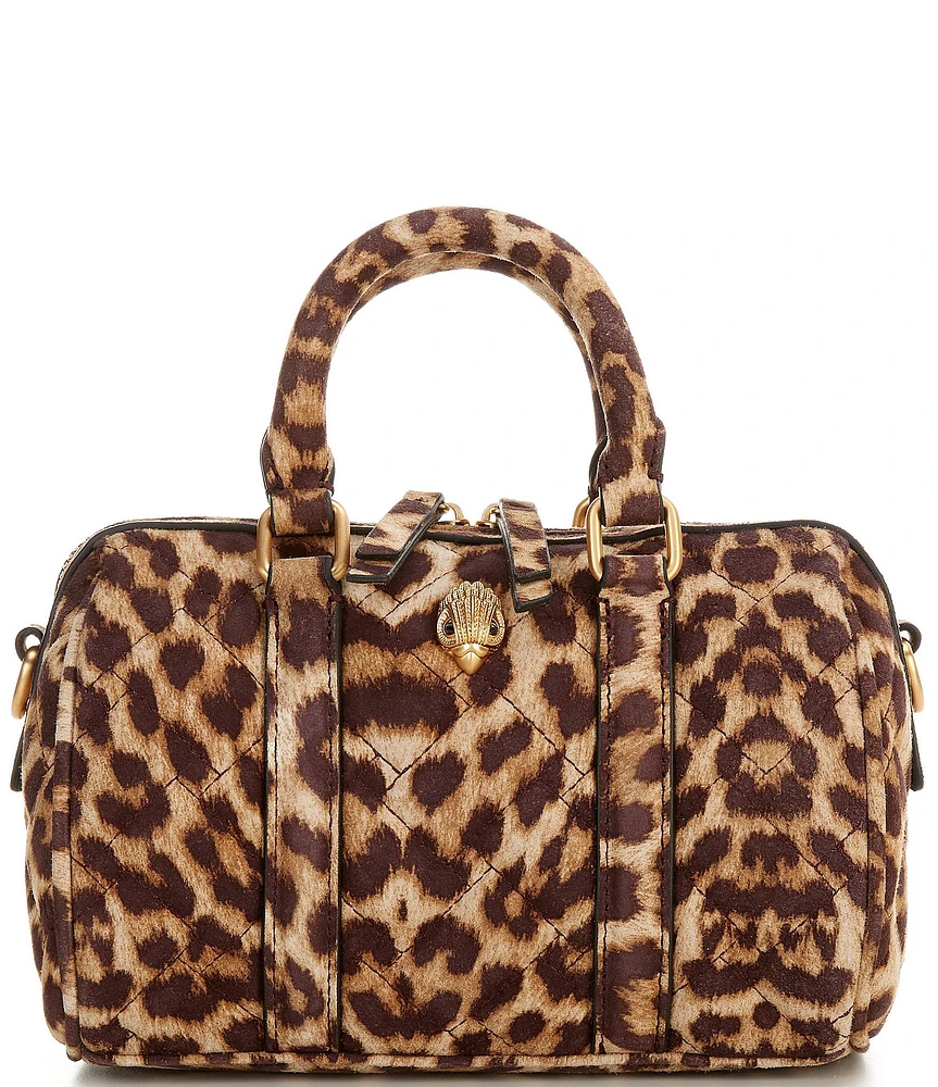 Satchel leopard print bag online