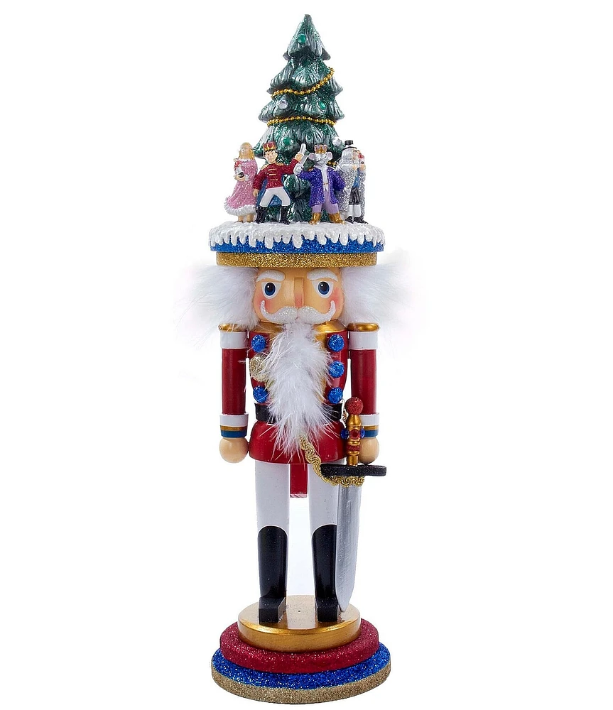 Kurt Adler Schiaccianoci Orso Polare – 43 Cm, Collezione Hollywood, Decorazione Natalizia