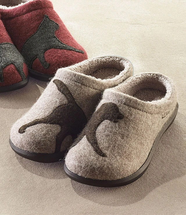 Ll bean dog slippers best sale