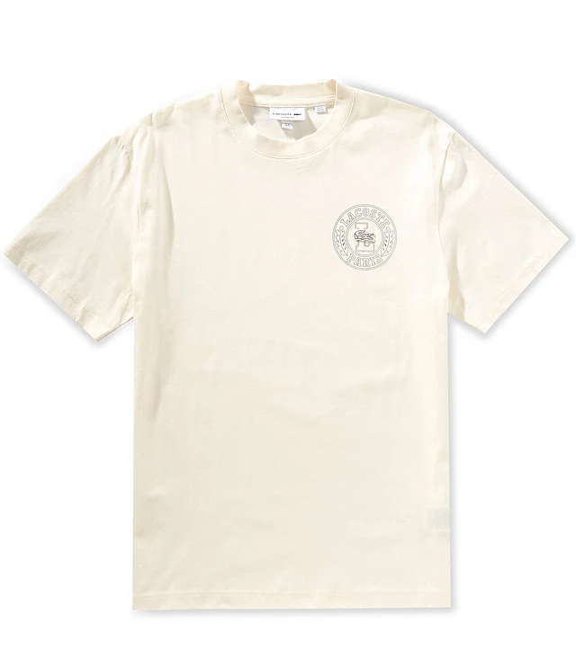 FRAMeWORK LOGO T-SHRT ブラウン Michael Kors Logo Charm Print Organic Cotton T-Shirt, Dark