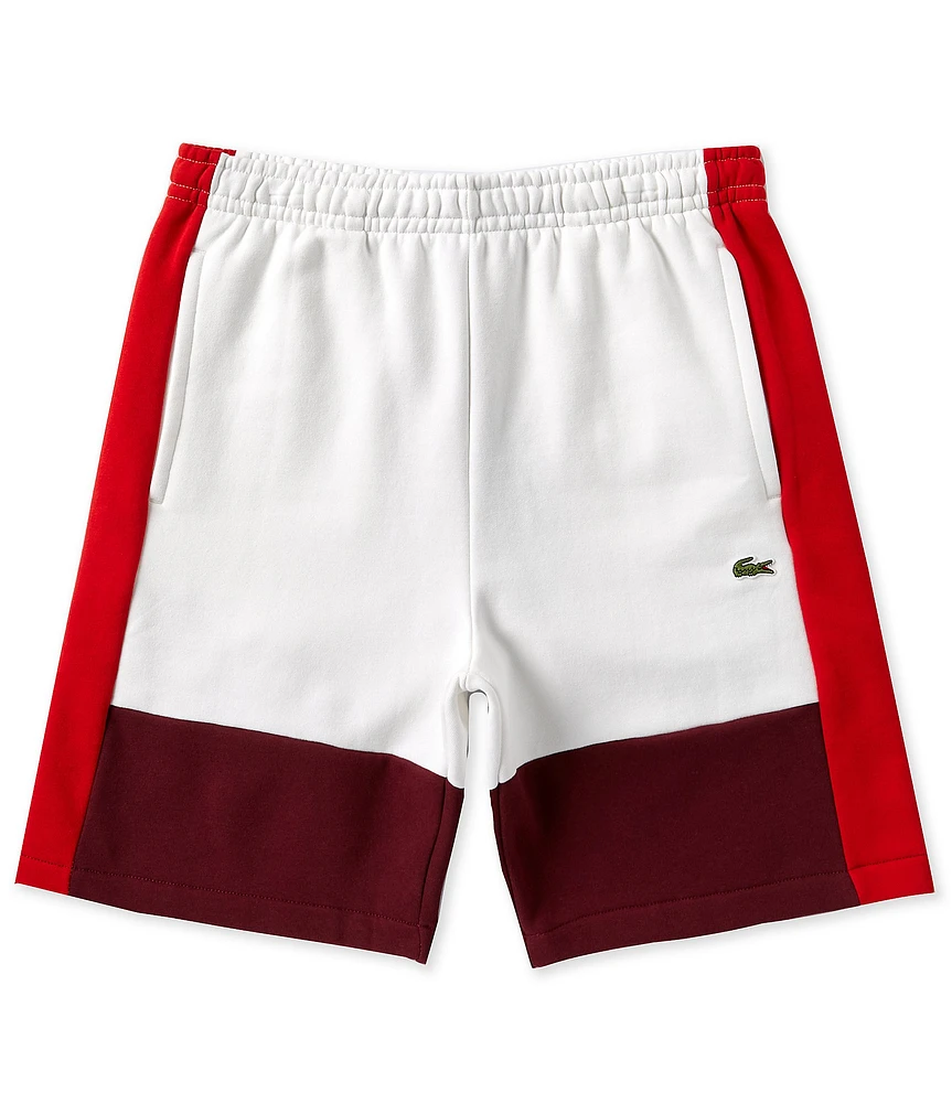 Short lacoste color block top