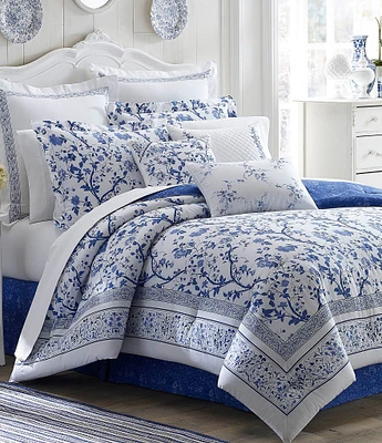 Laura Ashley Cassidy Floral Comforter and Pillow Set at Laura Ashley Cassidy Floral Comforter and Pillow Set at