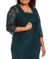 Le bos plus embroidered jacket dress deals