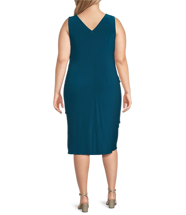 Le bos plus embroidered bodice gown cheap
