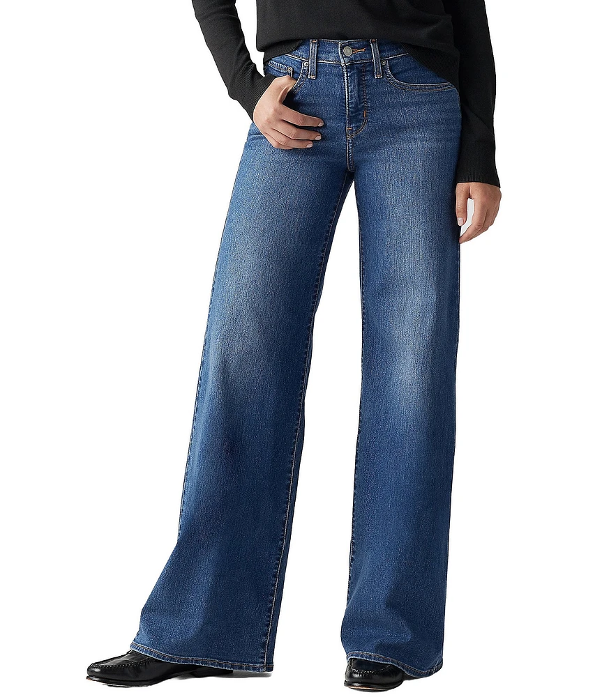 Levi's® 318 Shaping Mid Rise Wide Leg Jeans at Hamilton Place in