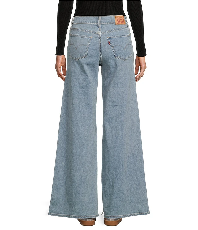 【DISCERNMENT】Philly Cat Wide Denim Pants Erin Wide Leg Denim | Patchington