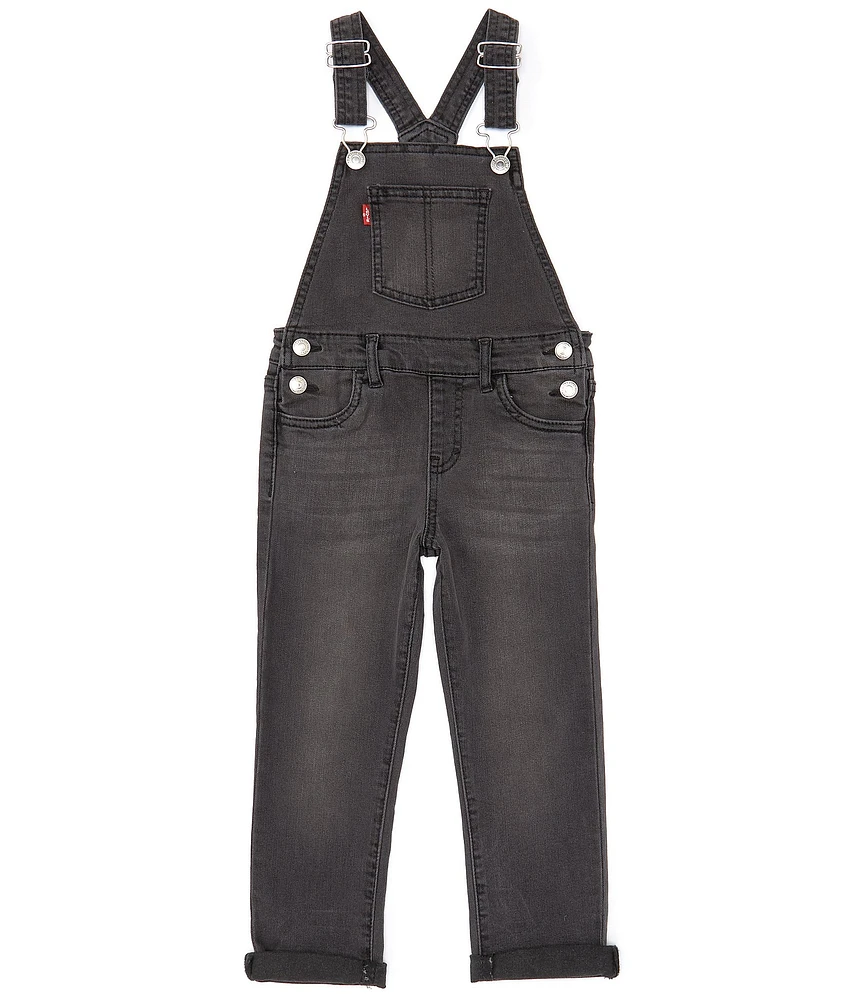 Levi's® Little Girls Stretch Denim Overalls at Hamilton Place in
