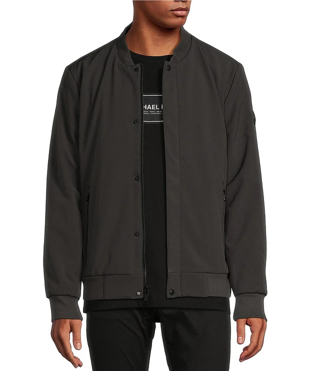 Michael Kors Earlstone Soft-Shell Bomber Jacket | The Shops