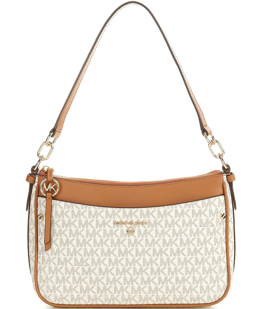 Michael Kors Jet Set Charm Medium Top Zip Pochette Shoulder