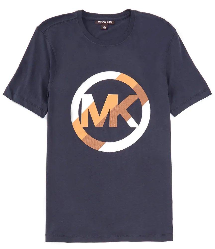 Michael kors logo tee shirts sales