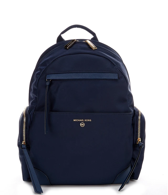 【MICHAEL KORS】Prescott Large Signature Logo Print Backpack Prescott Large Signature Logo Print Woven Backpack | Michael