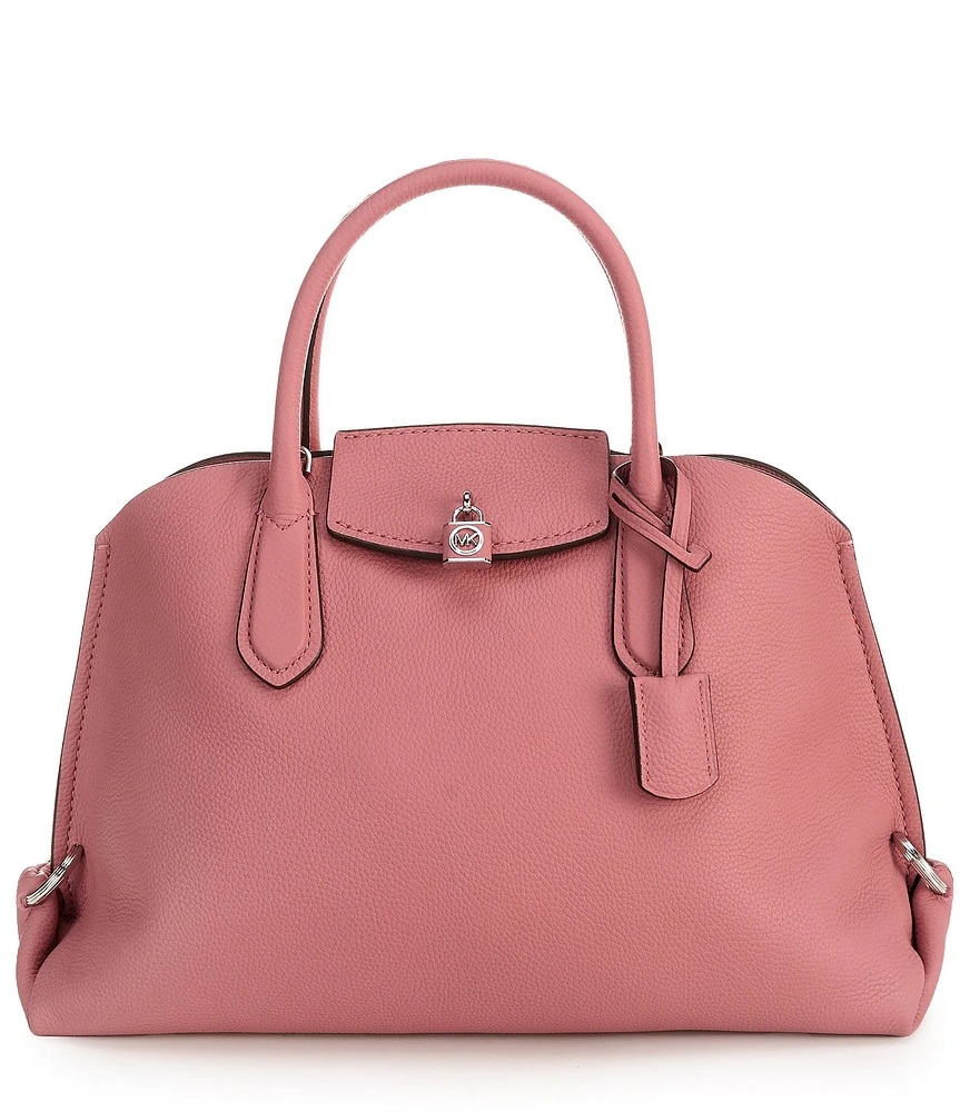 Michael Kors Sandra Large Satchel Bag | The Shops at Willow Bend Michael Kors Sandra Large Satchel Bag | The Shops at Willow Bend