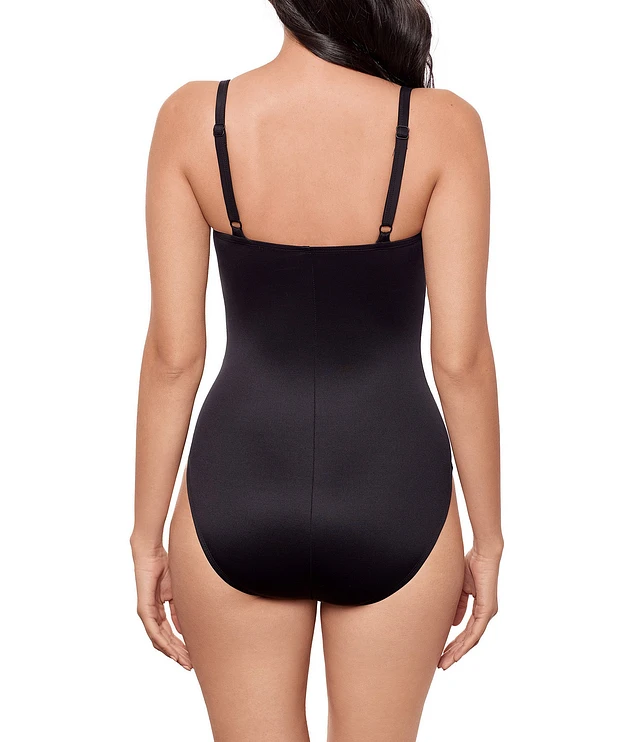Miraclesuit Selenite Brio Printed High Neck Layered