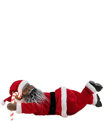 Offers Mr Christmas super climbing African-American (black) Santa