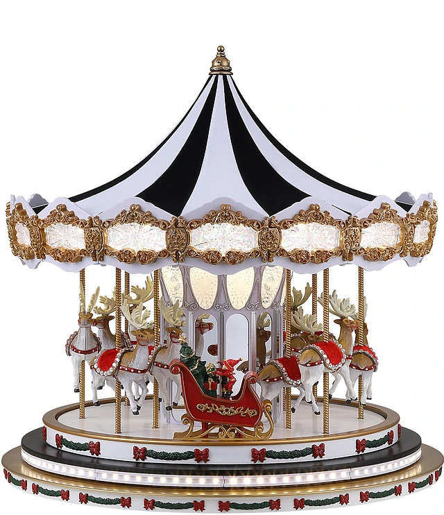 Compare Mr. Christmas Deluxe Marquee Carousel | Hamilton Place