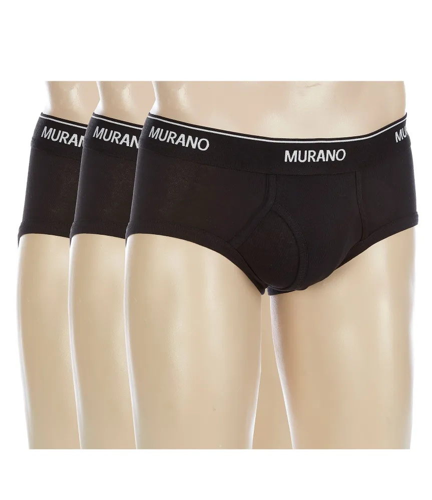 Murano Solid Cotton Briefs Pack CoolSprings Galleria