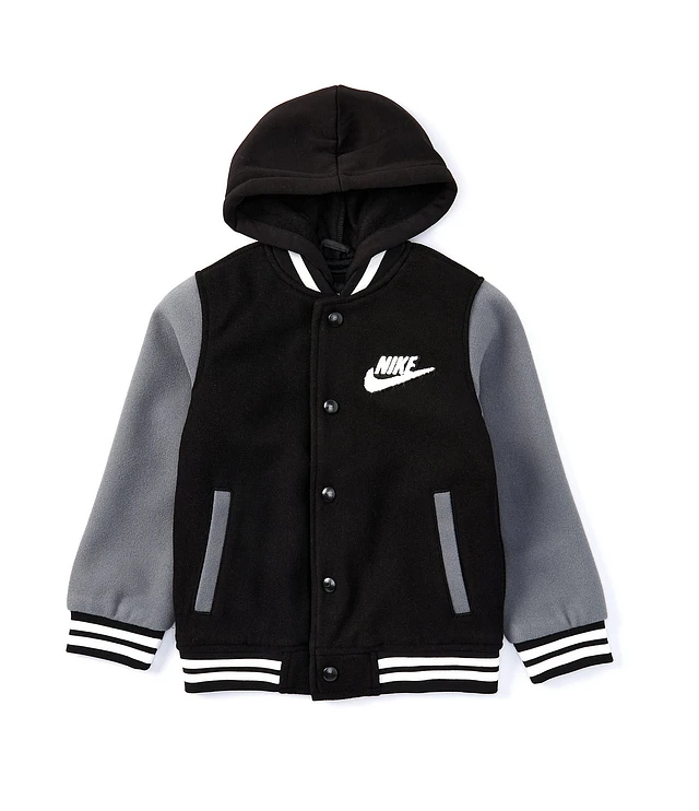 Nike colorblock varsity jacket 2025