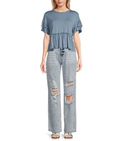 Dillards peplum top new arrivals