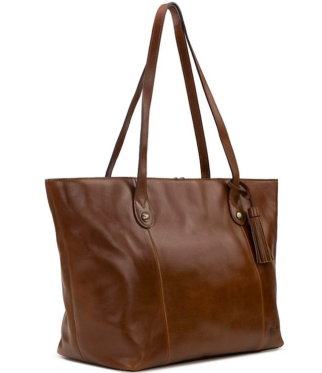 Patricia Nash purchases Toscano tote half calf Zebra leather bag