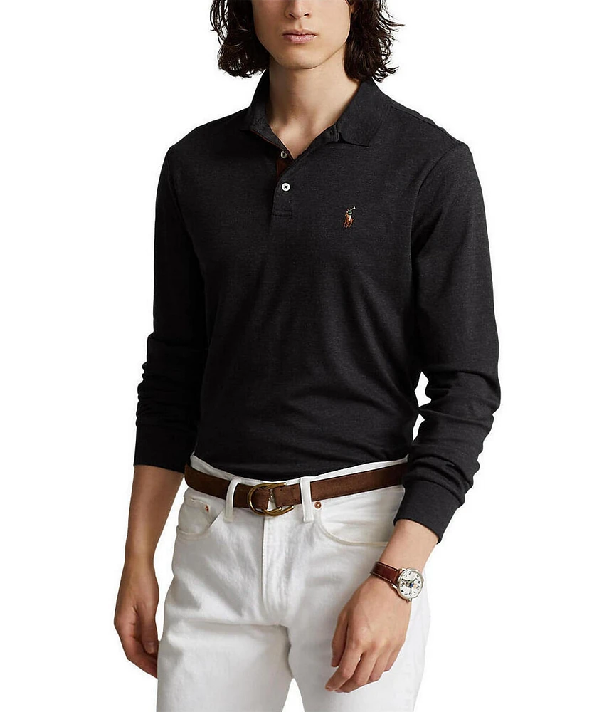 Polo Ralph Lauren Classic Fit Soft Cotton Long Sleeve Polo