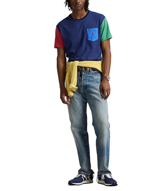 Polo Ralph Lauren Big Boys 8-20 Short Sleeve Color Block T