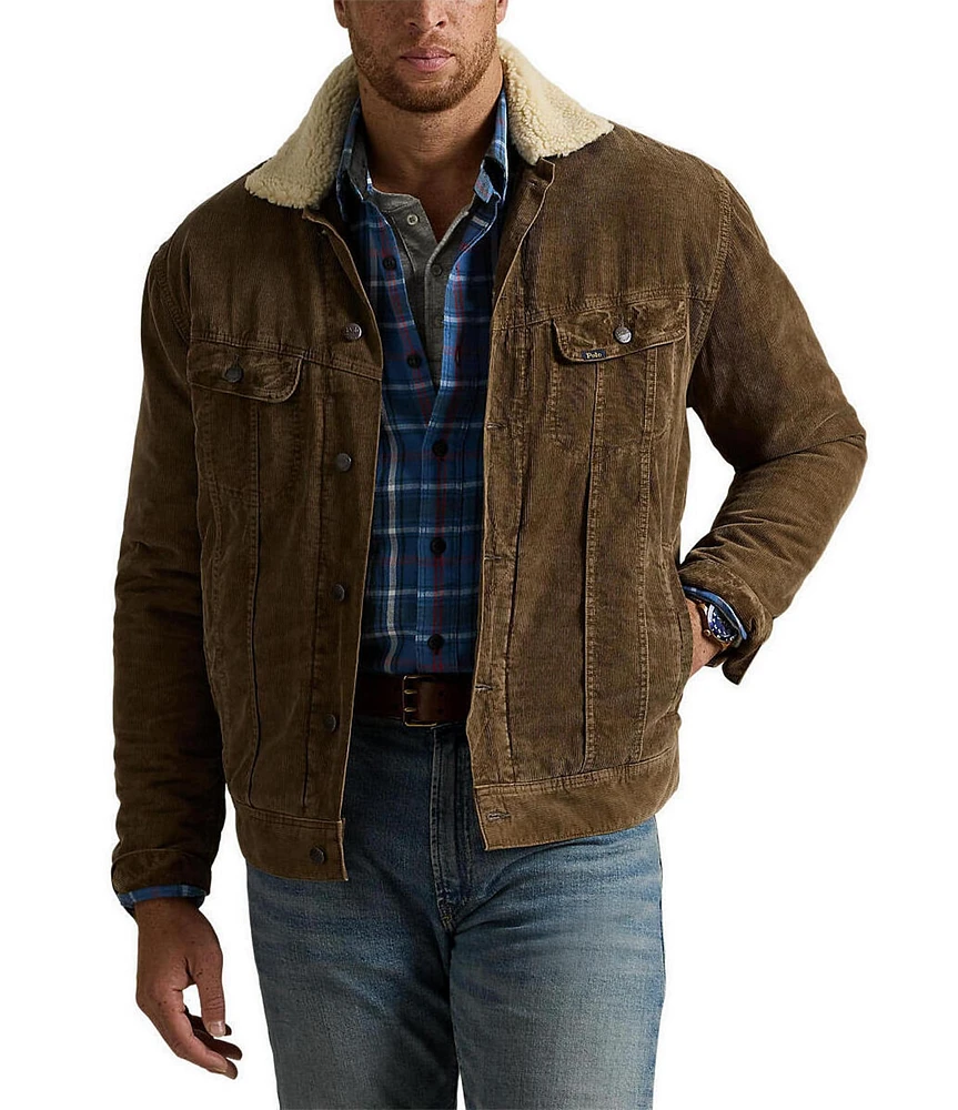 「新商品」に関するプレスリリース Polo Trucker Corduroy Fleece-Lined Tall & Big Lauren Ralph ジャケット・アウター