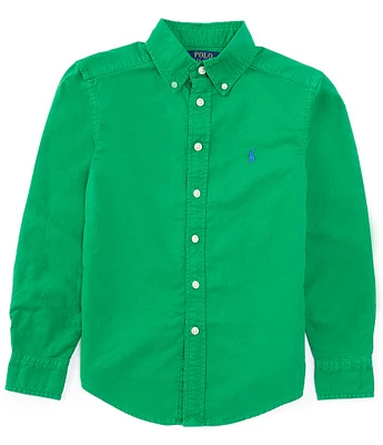 Polo Ralph Lauren Big Boys 8-20 Long-Sleeve Striped Oxford