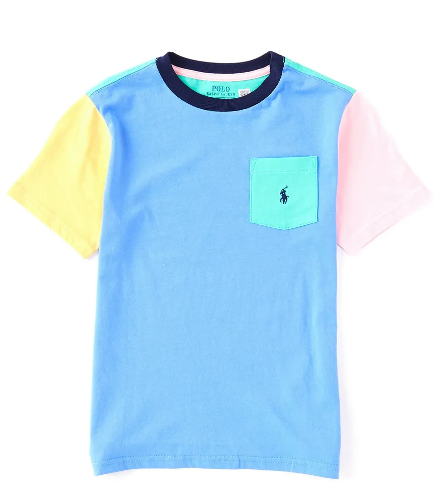 Boys Striped Cotton Mesh Polo Shirt | Ralph Lauren