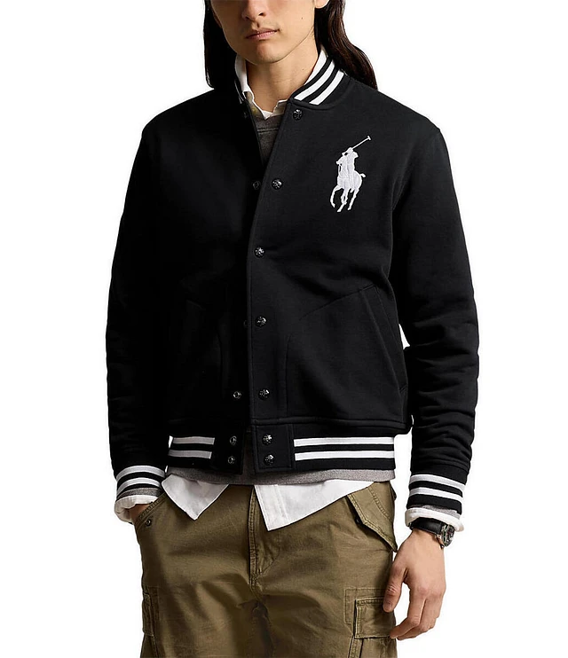 Polo Ralph Lauren Big Pony Fleece Baseball Jacket at Hamilton