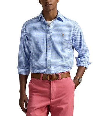 Polo Ralph Lauren Classic Fit Short Sleeve Plaid Logo Jersey