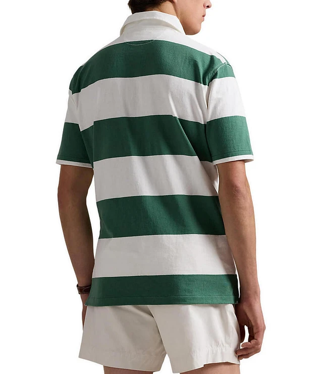 Polo Ralph Lauren Classic Fit Short Sleeve Rugby Shirt at