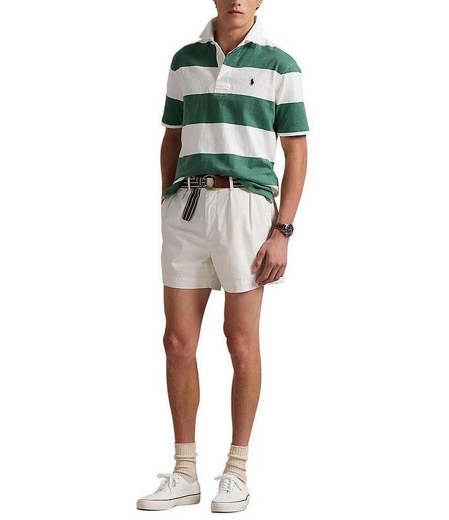 Polo Ralph Lauren Classic Fit Short Sleeve Rugby Shirt at