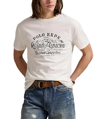 【Polo Ralph Lauren】Classic-Fit Jersey Graphic T-Shirt♪ Polo Ralph Lauren Classic Fit Short Sleeve Jersey Graphic T