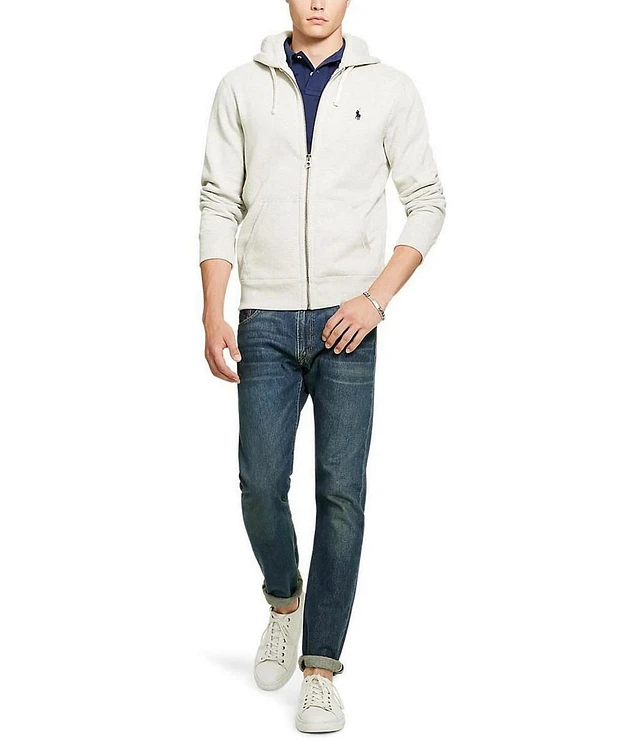Polo ralph lauren classic solid fleece hoodie online