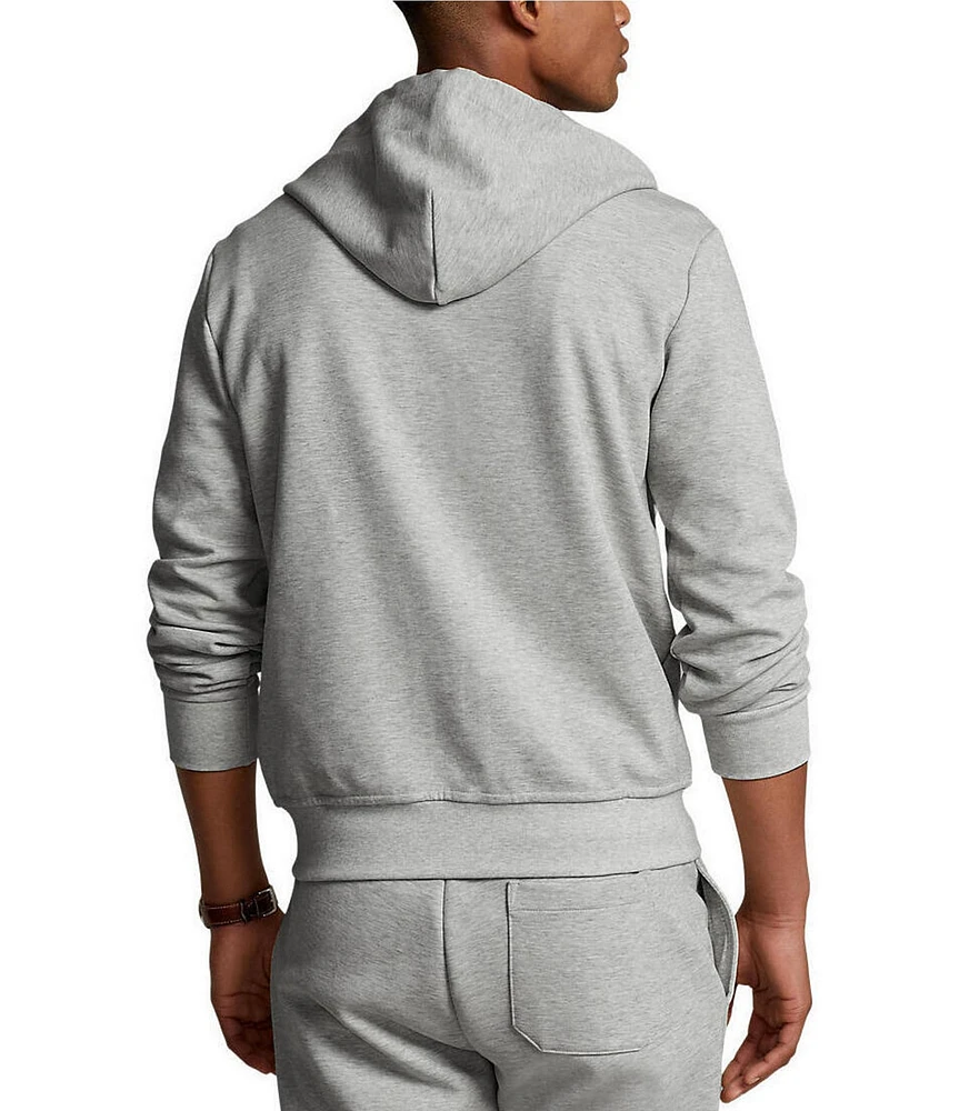 Polo Ralph Lauren Double-Knit Heathered Full-Zip Hoodie at