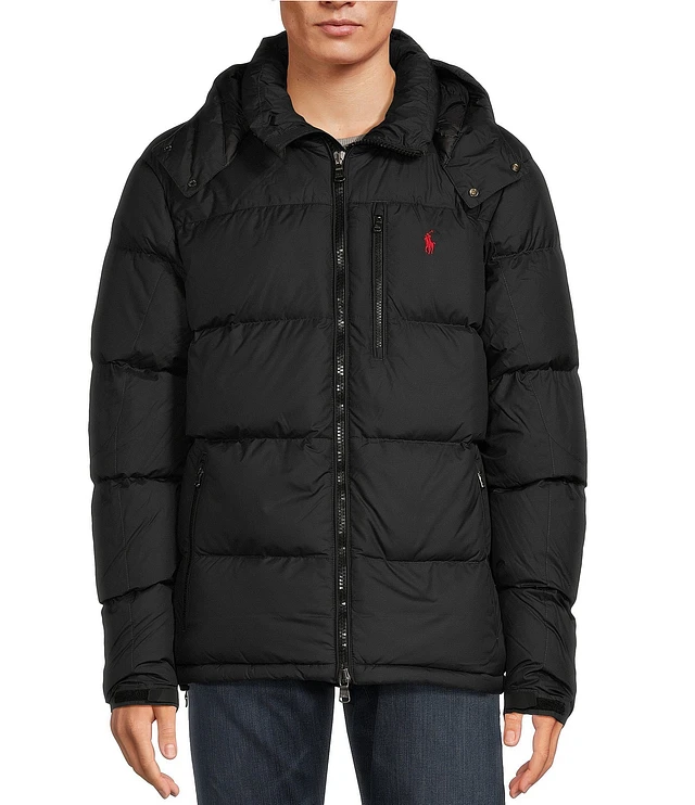 Polo Ralph Lauren Long Sleeve Gorham Down-Fill Hooded Bomber Polo Ralph Lauren Long Sleeve Gorham Down-Fill Hooded Bomber