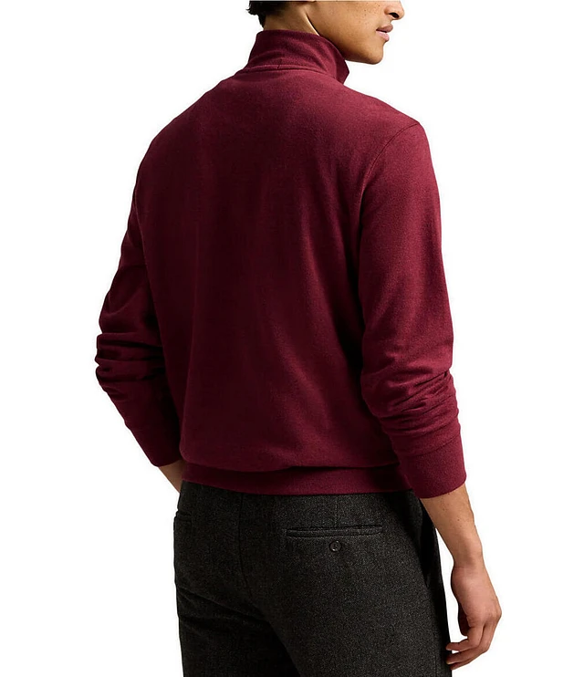 Polo Ralph Lauren Long Sleeve Luxury Jersey Quarter-Zip
