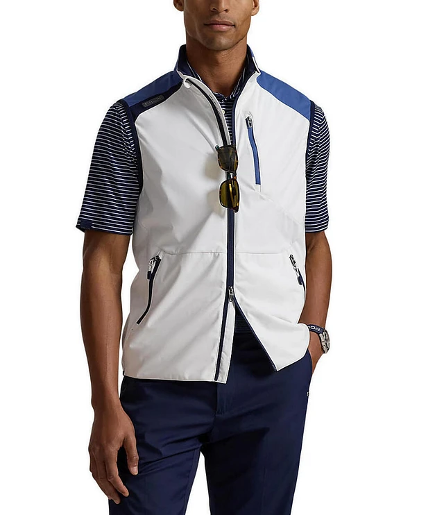 Polo Ralph Lauren RLX Golf Color Block Packable Vest | Liberty Center