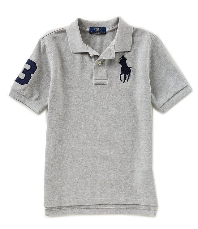 Polo Ralph Lauren Big Boys Short-Sleeve Big Pony Color-Blocked