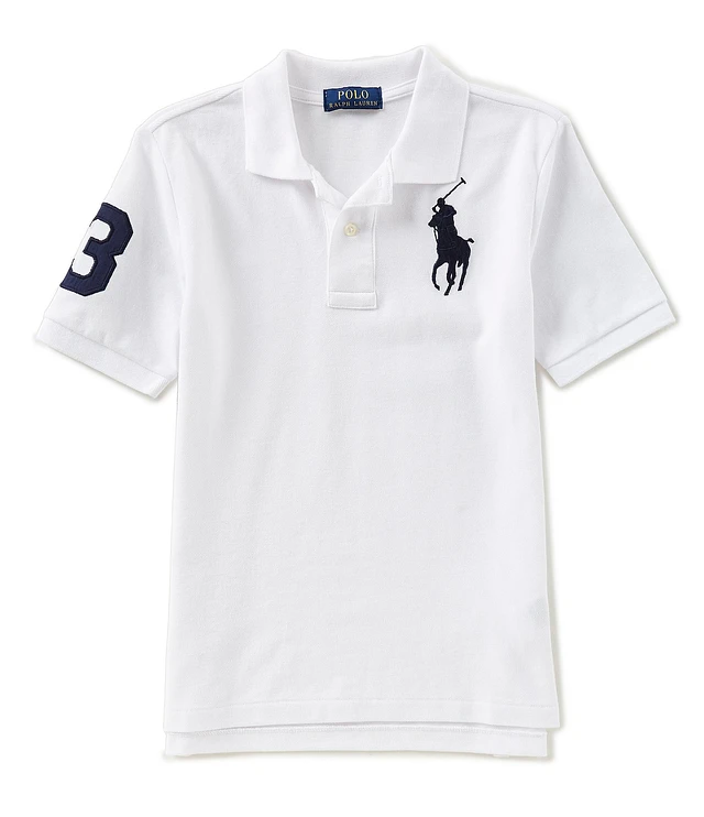Polo Ralph Lauren Big Boys 8-20 Short Sleeve Big Pony Colorblock