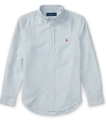 Polo Ralph Lauren Big Boys 8-20 Long-Sleeve Striped Oxford