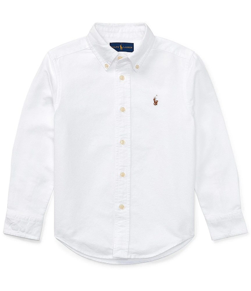 Polo Ralph Lauren Little Boys Long-Sleeve Oxford Shirt at Hamilton