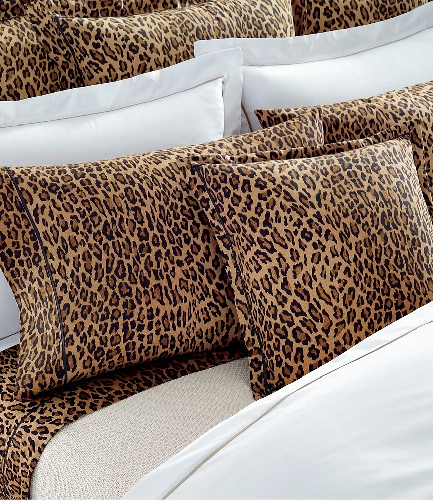 Ralph Lauren Montgomery Leopard Percale Sheets | Liberty Center